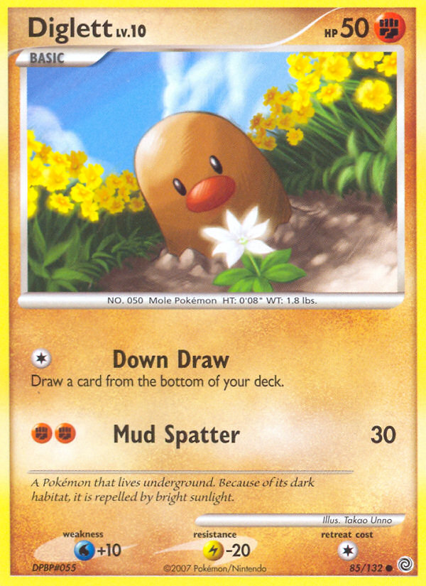 Diglett (85/132) [Diamond & Pearl: Secret Wonders] | Exor Games Summserside