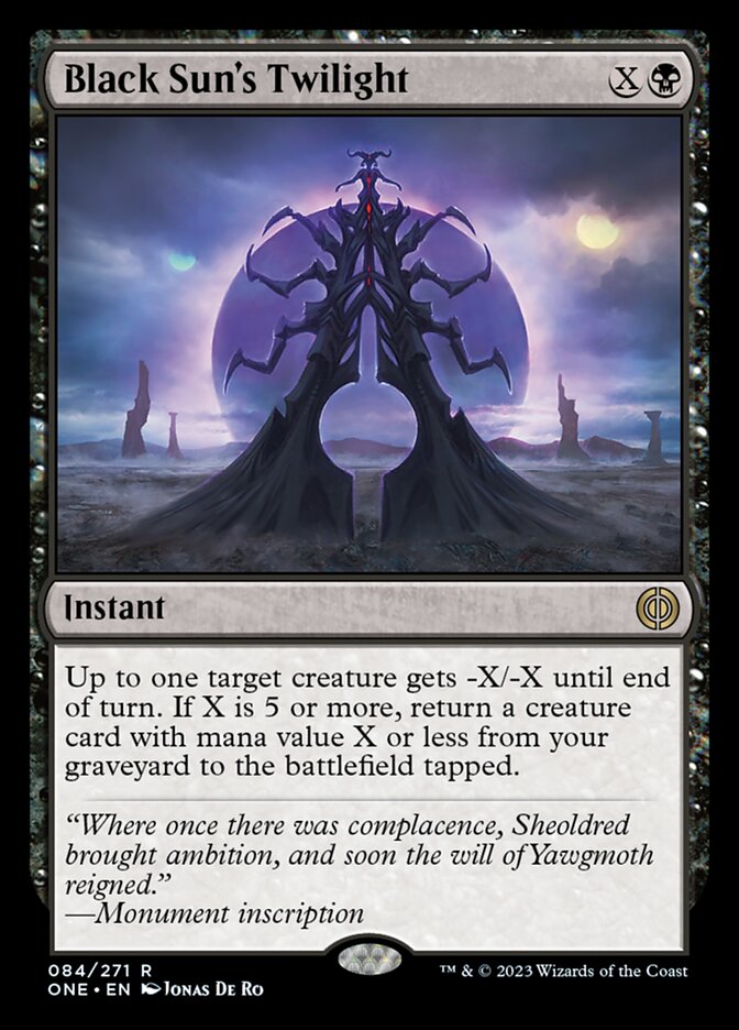 Black Sun's Twilight [Phyrexia: All Will Be One] | Exor Games Summserside