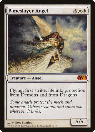 Baneslayer Angel [Magic 2011] | Exor Games Summserside