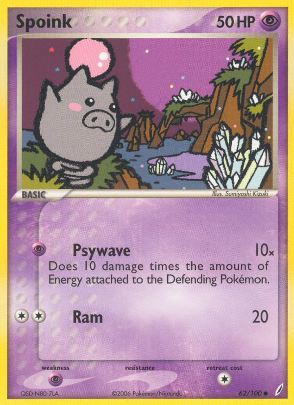 Spoink (62/100) [EX: Crystal Guardians] | Exor Games Summserside