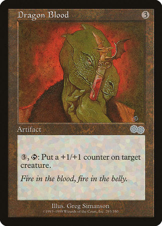 Dragon Blood [Urza's Saga] | Exor Games Summserside