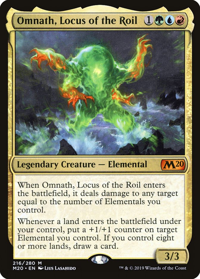 Omnath, Locus of the Roil [Core Set 2020] | Exor Games Summserside