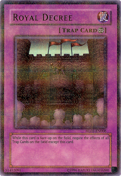 Royal Decree [HL03-EN006] Ultra Rare | Exor Games Summserside