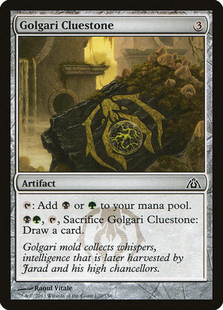Golgari Cluestone [Dragon's Maze] | Exor Games Summserside