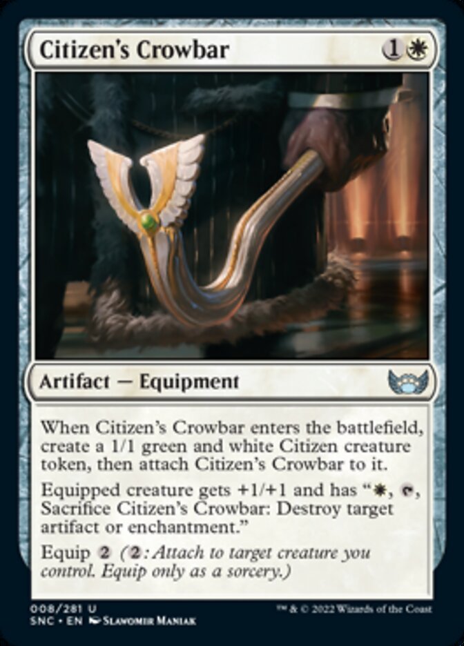 Citizen's Crowbar [Streets of New Capenna] | Exor Games Summserside