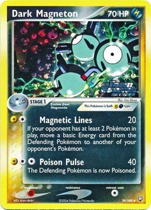 Dark Magneton (39/109) (Stamped) [EX: Team Rocket Returns] | Exor Games Summserside