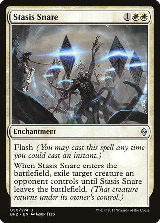 Stasis Snare [Battle for Zendikar] | Exor Games Summserside