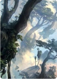 Forest 1 Art Card [Zendikar Rising Art Series] | Exor Games Summserside