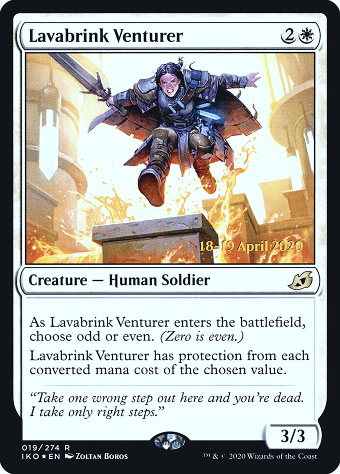 Lavabrink Venturer  [Ikoria: Lair of Behemoths Prerelease Promos] | Exor Games Summserside