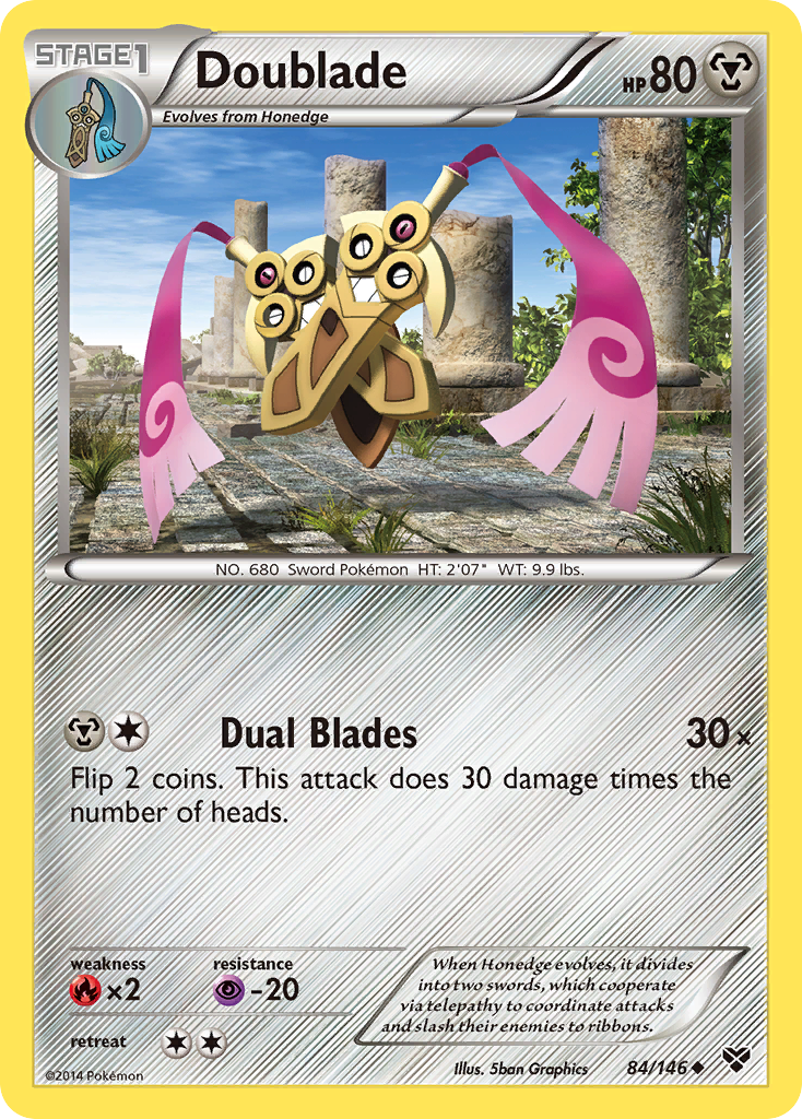 Doublade (84/146) [XY: Base Set] | Exor Games Summserside