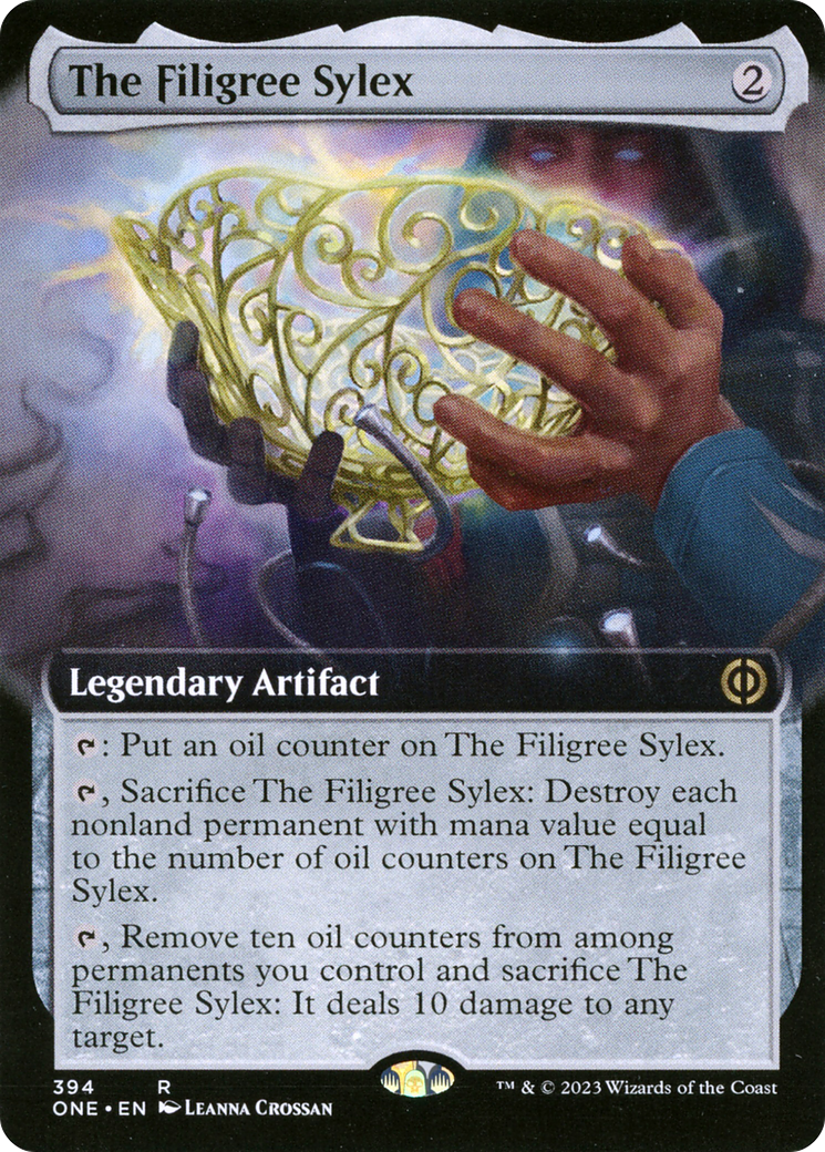 The Filigree Sylex (Extended Art) [Phyrexia: All Will Be One] | Exor Games Summserside