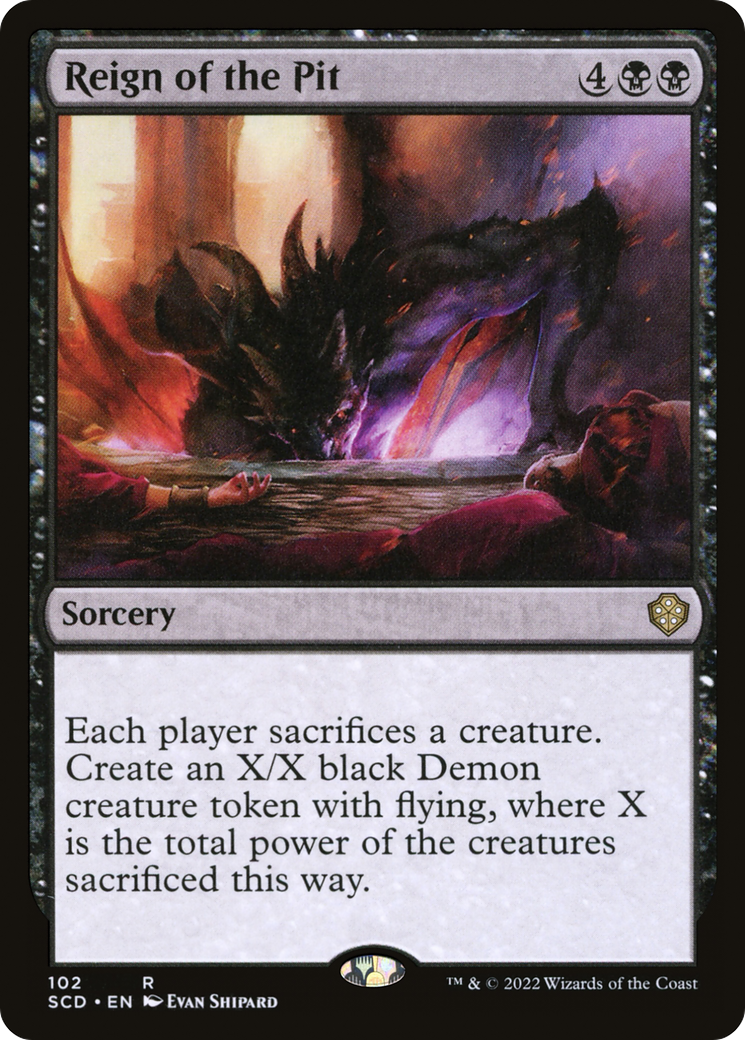 Reign of the Pit [Starter Commander Decks] | Exor Games Summserside