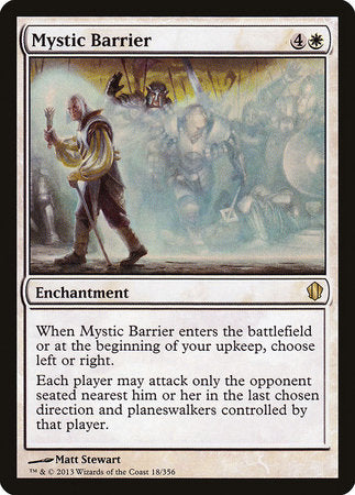Mystic Barrier [Commander 2013] | Exor Games Summserside