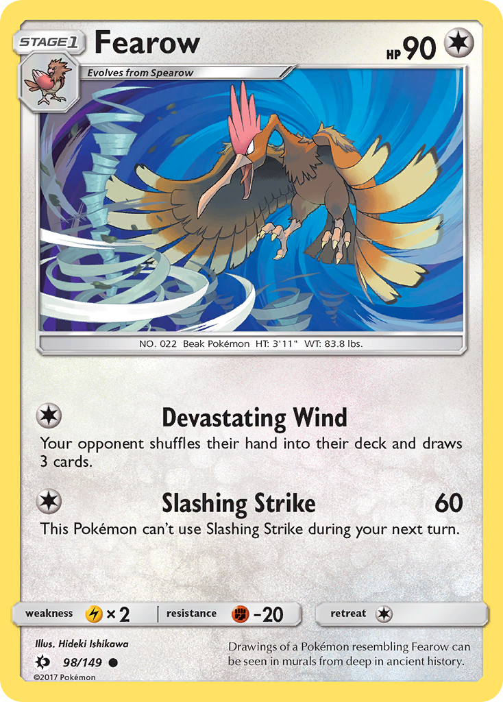 Fearow (98/149) [Sun & Moon: Base Set] | Exor Games Summserside