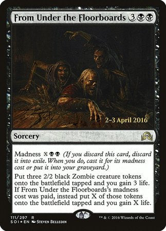 From Under the Floorboards [Shadows over Innistrad Promos] | Exor Games Summserside