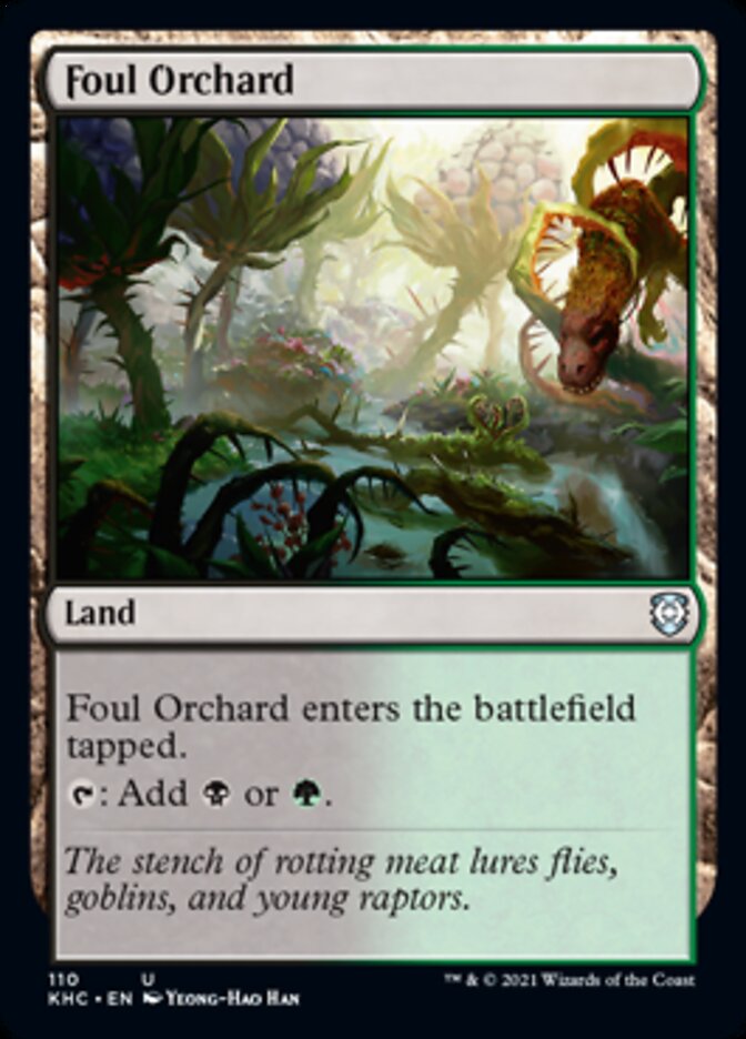 Foul Orchard [Kaldheim Commander] | Exor Games Summserside