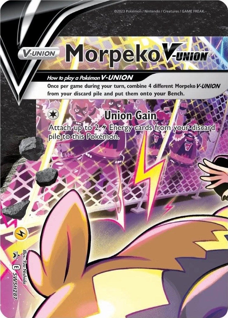 Morpeko V-Union (SWSH287) [Sword & Shield: Black Star Promos] | Exor Games Summserside