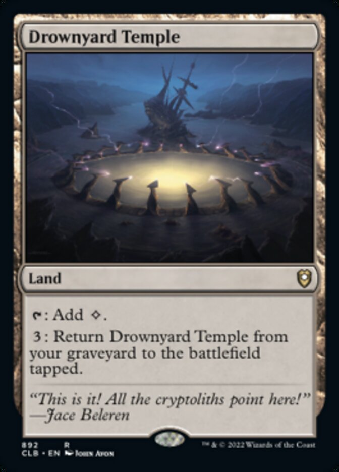 Drownyard Temple [Commander Legends: Battle for Baldur's Gate] | Exor Games Summserside