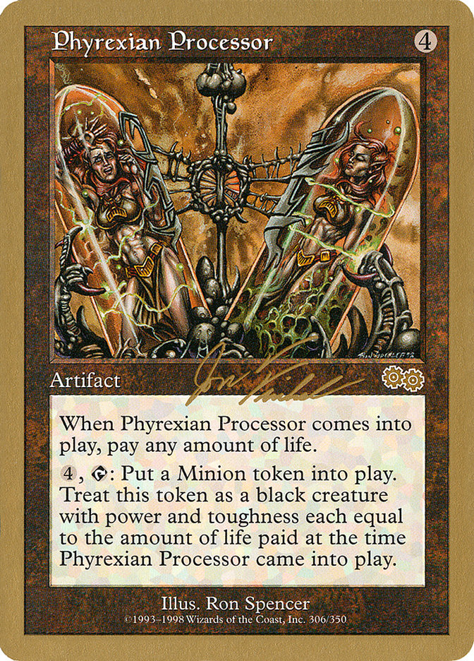 Phyrexian Processor (Jon Finkel) [World Championship Decks 2000] | Exor Games Summserside