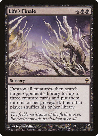 Life's Finale [New Phyrexia] | Exor Games Summserside
