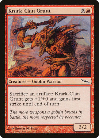 Krark-Clan Grunt [Mirrodin] | Exor Games Summserside