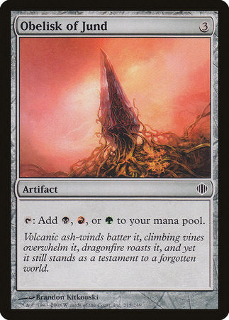 Obelisk of Jund [Shards of Alara] | Exor Games Summserside