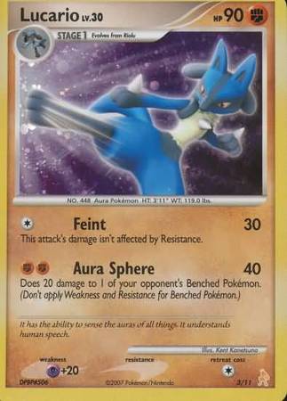 Lucario (3/11) [Diamond & Pearl: Trainer Kit - Lucario] | Exor Games Summserside