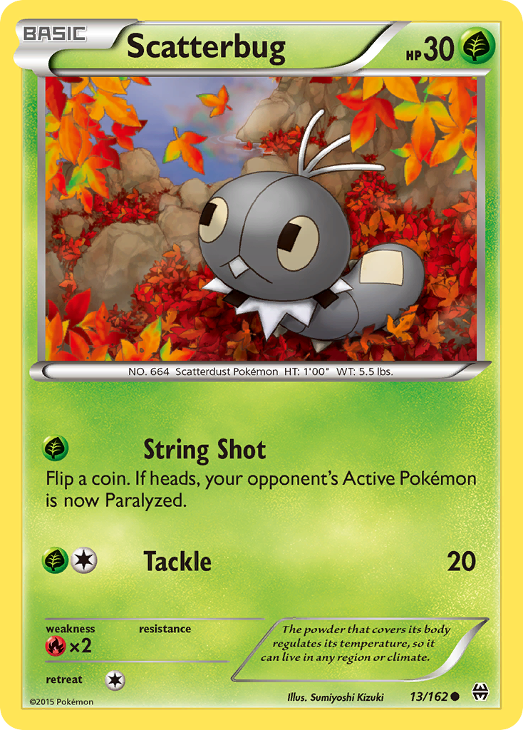 Scatterbug (13/162) [XY: BREAKthrough] | Exor Games Summserside