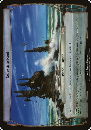 Celestine Reef (Prerelease Promo) [Promotional Planes] | Exor Games Summserside