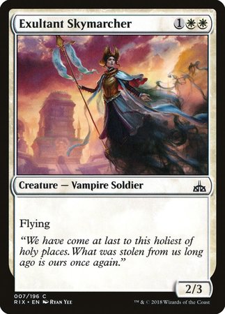 Exultant Skymarcher [Rivals of Ixalan] | Exor Games Summserside